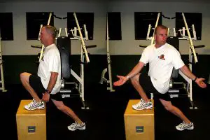 active stretching hip flexors