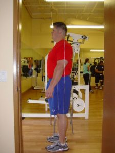 man posture assessment anterior pelvic tilt