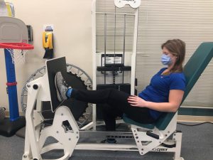 leg press exercise PFPS knee pain