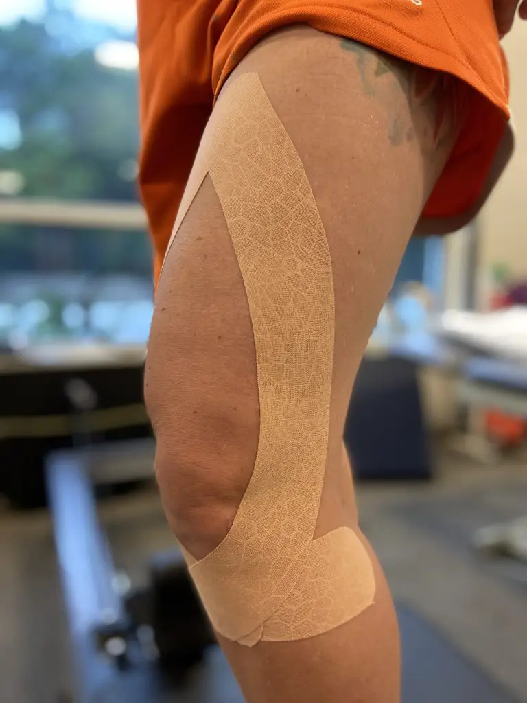 kinesio tape for knee pain