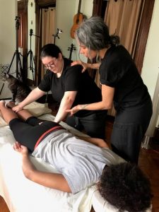 tania velasquez teaches massage therapy pinpoint education