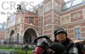 CRPS advocate Kris Leong at the Rijksmuseum on April 29, 2018.