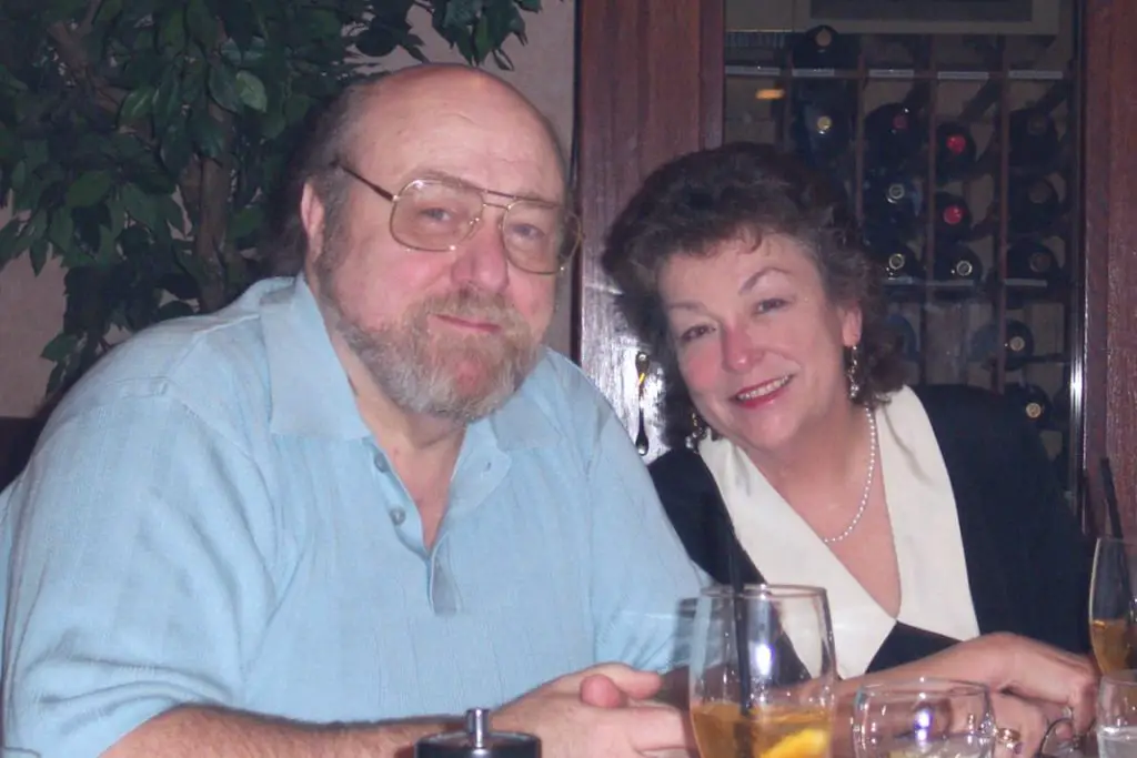 Bear with Jeanie Blair in the early 2000s. (Photo courtesy of Jeanie Blair)