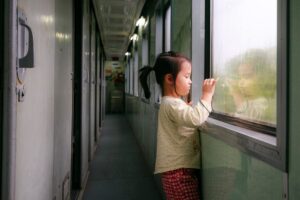 neglected girl left alone